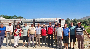 Hatay’da Üreticilere 41 Ton Sera Örtüsü Dağıtıldı