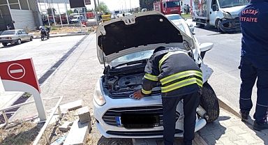 Hatay'da zincirleme trafik kazasında 5 kişi yaralandı