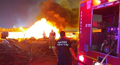 Hurdalık Alevlere Teslim Oldu