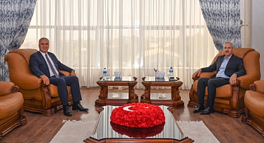 İl Tarım Müdürü Türkmen’den Rektör Eren’e Ziyaret