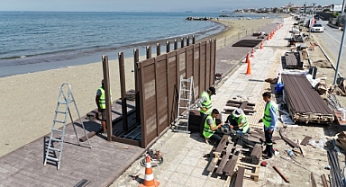 Karaağaç Plajı Projesi Başladı