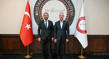 KOSGEB İl Müdürü Öztaş’tan Rektör Eren’e Ziyaret