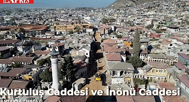 Kurtuluş ve İnönü Caddeleri Tarihî Kimliğiyle Yenileniyor!