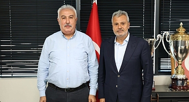 Kuyubaşıoğlu'ndan Başkan Öntürk'e ziyaret