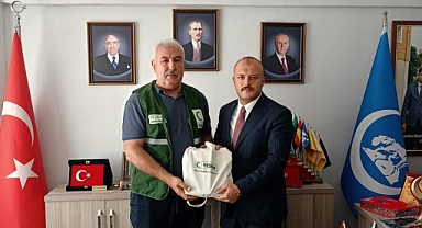 Kuyubaşıoğlu'ndan Ülkü Ocakları İl Başkanı Çelik'e ziyaret