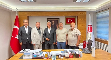 Memur-Sen’den Türkiye Belediye Başkanları Birliği Başkanı Yeloğlu’na Ziyaret