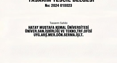 MKÜ’de Geliştirilen “Ayakkabı” Tasarımı Tescillendi