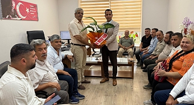 Muhtarlardan Defne İlçe Sağlık Müdürlüğüne Ziyaret