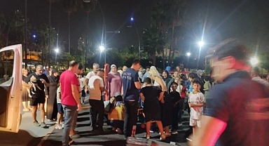 Parkta Ayağı Sıkışan Çocuğun Yardımına İtfaiye Yetişti