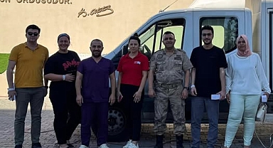 Sağlık ve Güvenlik Güçlerinden Kan Bağışı Desteği