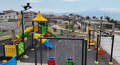 SAMANDAĞ BELEDİYESİNDEN ENGELSİZ OYUN ALANI