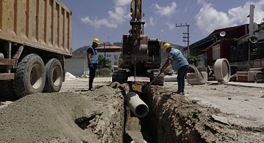 SAMANDAĞ’IN ATIK SU ALTYAPISI YENİLENİYOR