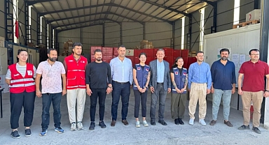 Singapur Kızılhaç Heyetinden Kızılay Hatay İl Merkezine Ziyaret