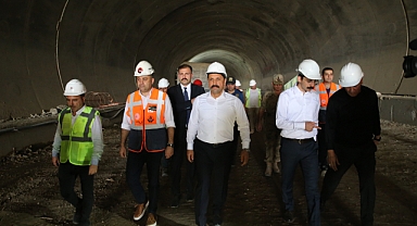 Topboğazı Otoyolu'nda Çalışmalar Devam Ediyor