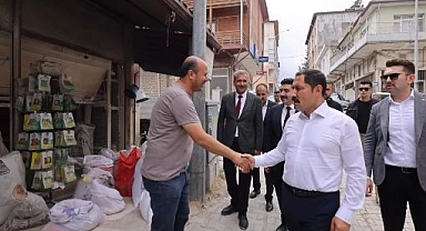 Vali Masatlı’dan Yayladağı Esnafına Ziyaret