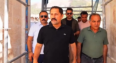 Vali Masatlı, Restorasyon Çalışmalarını İnceledi