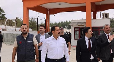 Vali Masatlı, Yayladağı Kara Hudut Kapısı’nda İncelemelerde Bulundu