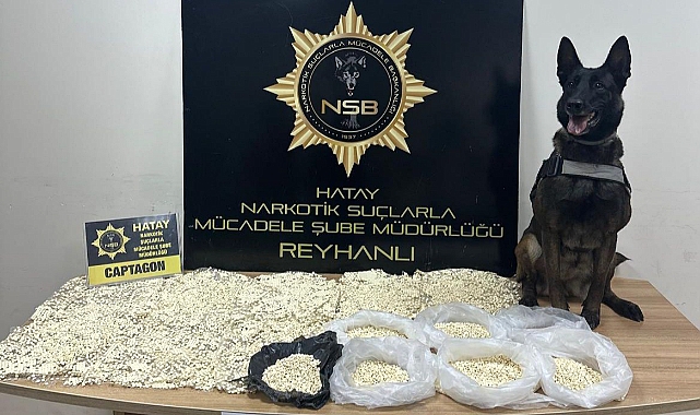 60 Bin Captagon Ele Geçirildi