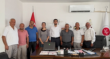 Antakya’da Muhtarlar, Müftü Şahin’i Ziyaret Etti