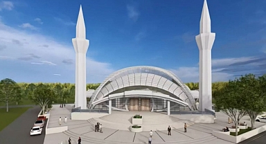 ANTAKYA’DA OTOGAR CAMİİ YÜKSELİYOR