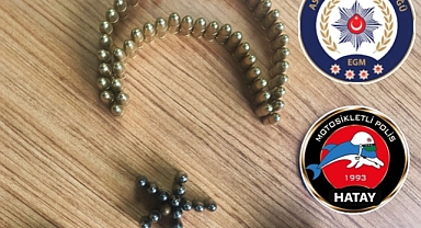 Antakya’da Şüpheli Araçtan Silah ve Mermi Çıktı