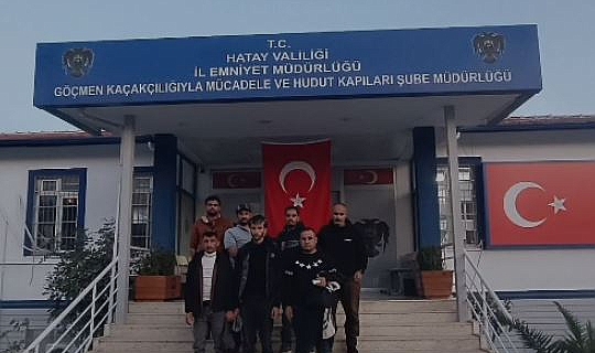 Antakya-Kırıkhan Yolunda Kaçak Göçmen Operasyonu