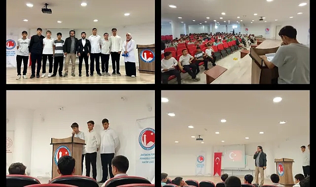 Antakya TOBB İmam Hatip Lisesi’nde 29 Ekim Coşkusu