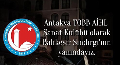 Antakya TOBB İmam Hatip Lisesi’nden Sındırgı’ya Destek Dolu Klip