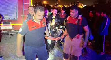 Asi Nehri’ne Düşen Araçtan Sürücü Sağ Olarak Kurtarıldı