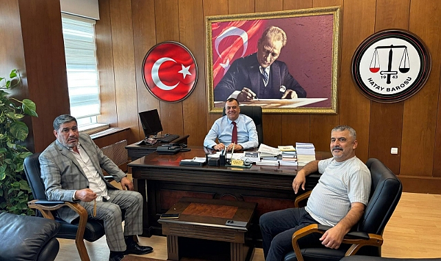 BAŞKAN ALAKUŞ’TAN BARO BAŞKANI TUT’A ZİYARET