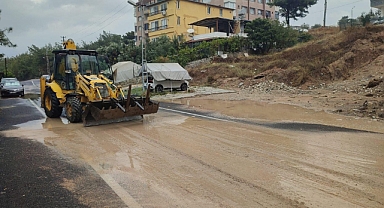 Belen’de Sağanak Etkili Oldu