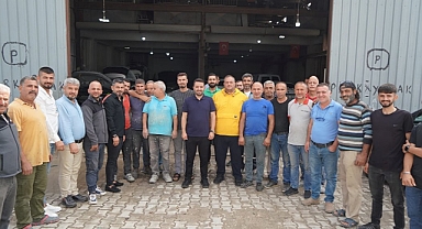 Boyacıoğlu, Yeni Sanayi Sitesi Esnafıyla Kahvaltıda Buluştu