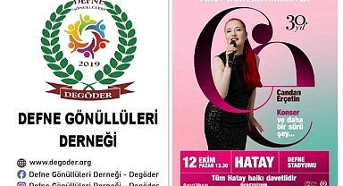 Candan Erçetin’den 30. Yıl Konseri bu kez Hatay’da…