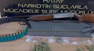Çok Sayıda Uyuşturucu Madde ve Silah Ele Geçirildi