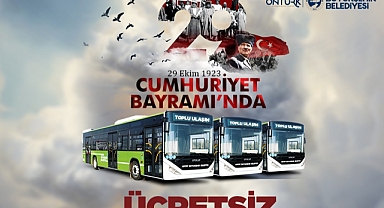 Cumhuriyet Bayramı’nda HBB Otobüsleri Ücretsiz Olacak