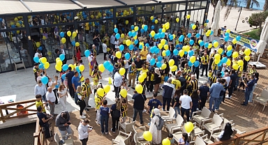 Fenerbahçeli Çocuk İçin Gökyüzüne Balonlar Bırakıldı