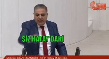 Güzelmansur: Hatay halkı karanlığa mahkûm ediliyor