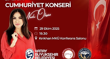Hatay’da 4 Konserle Cumhuriyet Şöleni