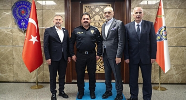 Hatay Heyetinden Emniyet Müdürü Gökçe’ye Ziyaret