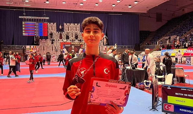 Hataylı Öğrenci Ahmet Doğru’dan Uluslararası Başarı