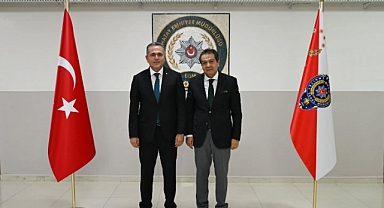 Kaymakam Akdaş’tan Emniyet Müdürü Yılmaz’a Ziyaret