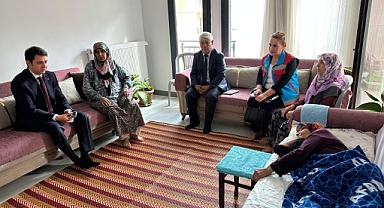 Kaymakam Kahraman’dan Yaşlı Ziyareti