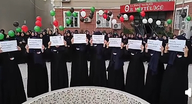 Kız Kur’an Kursu’nda Filistin Farkındalık Etkinliği