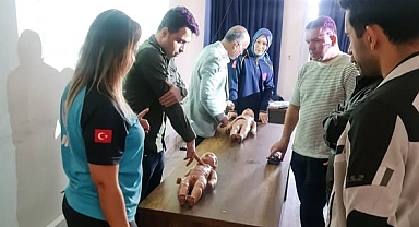 Kolluk Kuvvetlerine Uygulamalı İlkyardım Eğitimi