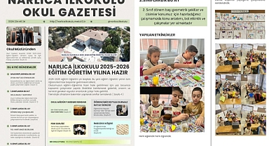 NARLICA İLKOKULU OKUL GAZETESİ YAYINLANDI