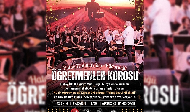Öğretmenler Korosu Sahneye Çıkıyor