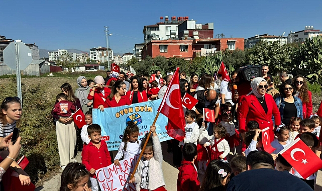 OYUN EVİM ANAOKULU MİNİKLERİNDEN CUMHURİYET COŞKUSU