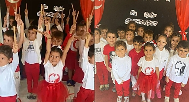 OYUN EVİM KREŞİ MİNİKLERİNDEN CUMHURİYET COŞKUSU