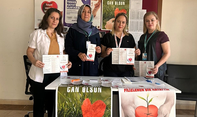 Payas’ta Organ Bağışı İçin Farkındalık Standı Kuruldu