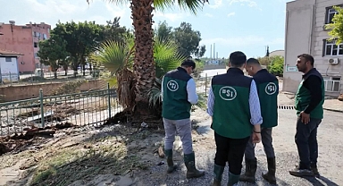 Payas’ta sel afetinin izleri siliniyor
